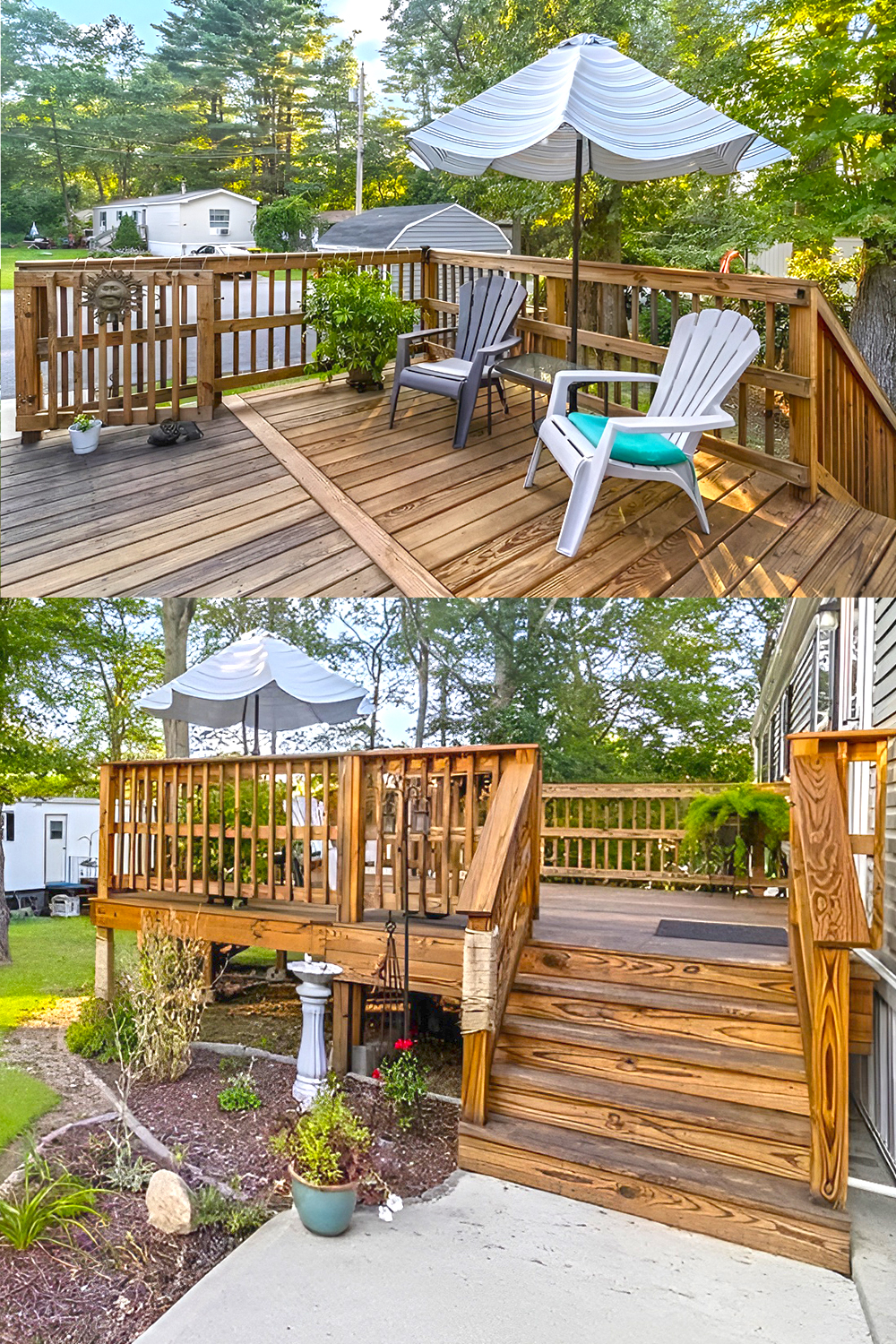 11 Mobile Home Deck Ideas