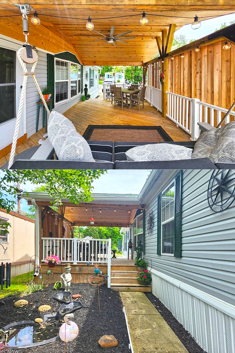 Nature-Inspired Porch